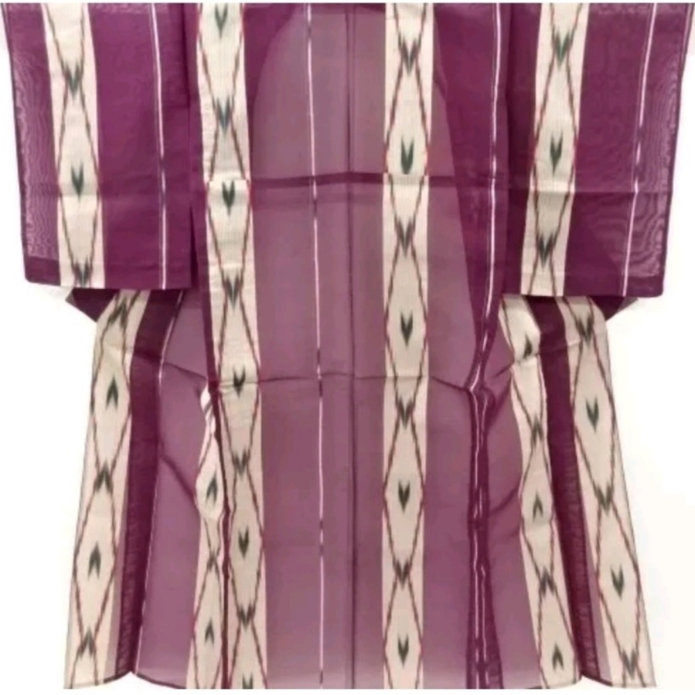 Sheer Summer Kimono | Vintage Silk Natsumono